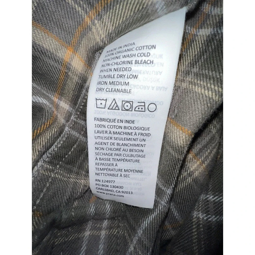 Prana dolberg flannel